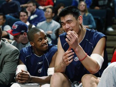 42歲姚明老大弗朗西斯現身!5年前訪華老態龍鐘 如今恢復球員身材