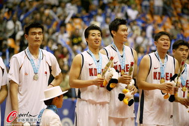 老照片 姚明釜山亞運會獨木難支 決賽憾負韓國