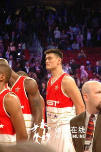 nba圖 全明星西部負(fù)東部 姚明表情肅穆