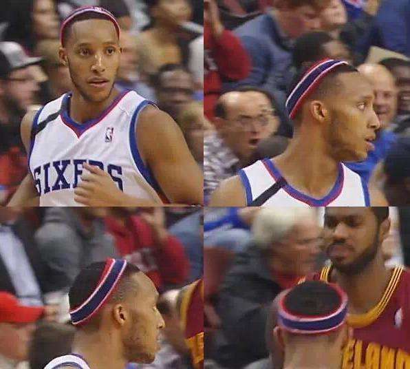 nba球員中最不適合戴發帶的例子 基德像賣羊肉串, 姚明像女人